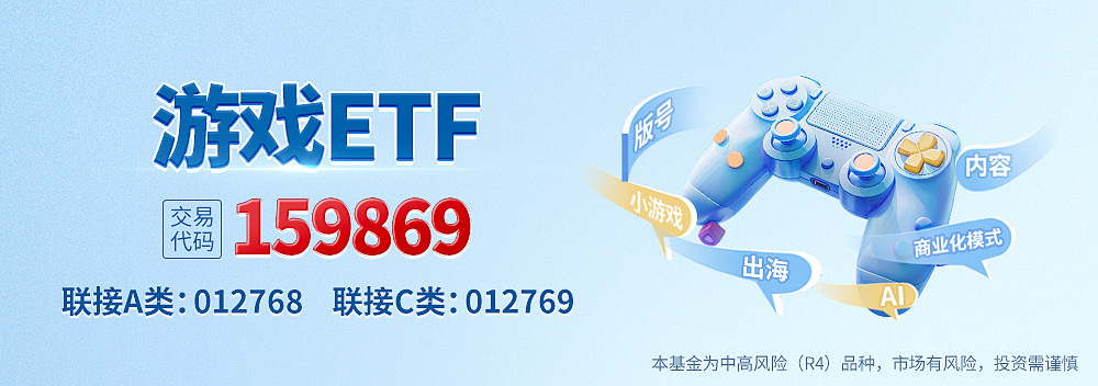 小游戲、端游兩頭擴容看好游戲行業(yè)修復(fù)趨勢把握ETF（159869）低位布局區(qū)間
